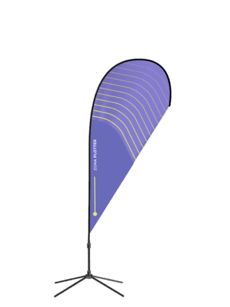 Fly Banner Lágrima M - 300 cm