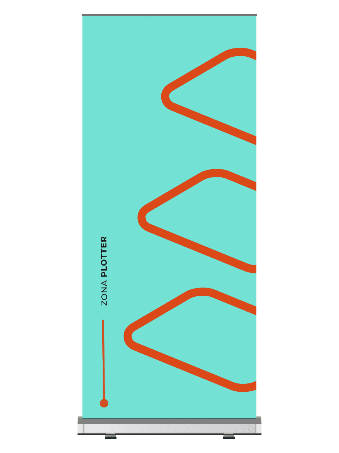 Roll up doble cara - 85 x 200 cm - Imagen 3