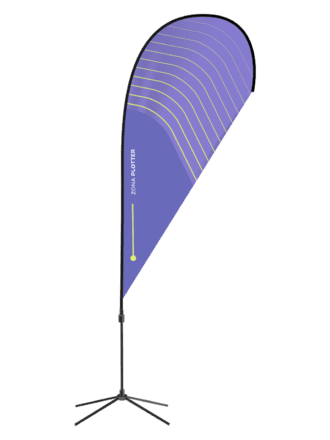 Fly Banner Lágrima XL - 440 cm