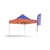 carpa con fly banner