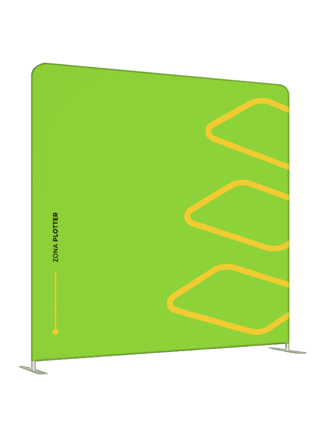 Photocall tubular - 240 x 240 cm