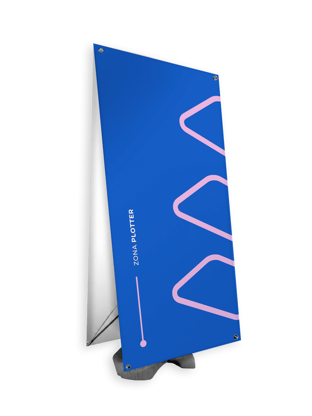 X-Banner Exterior Kiel - 90 x 175 cm - Imagen 3