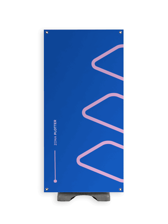 X-Banner Exterior Kiel - 90 x 175 cm